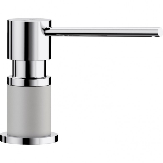 Дозатор для жидкого мыла 300 мл BLANCO LATO хром/жемчужный 525818