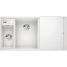 Кухонная мойка BLANCO AXIA III 6 S доска стекло чаша слева, белый  524657