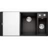 Кухонная мойка BLANCO AXIA III 6 S доска стекло чаша справа черный  525850