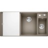 Кухонная мойка BLANCO AXIA III 6 S доска стекло чаша справа, серый бежевый  523480
