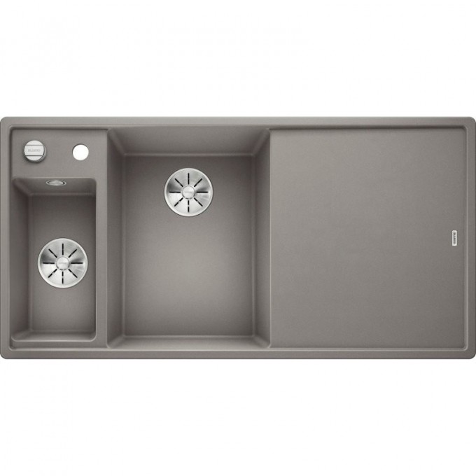 Кухонная мойка BLANCO AXIA III 6 S доска ясень чаша слева, алюметаллик  524645