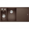 Кухонная мойка BLANCO AXIA III 6 S доска ясень чаша слева, кофе  524652