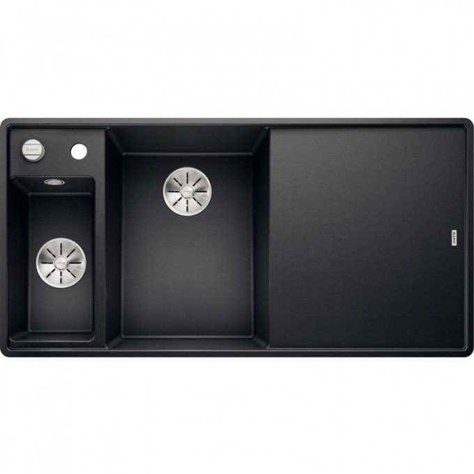 Кухонная мойка BLANCO AXIA III 6 S-F доска стекло чаша слева, антрацит  524669
