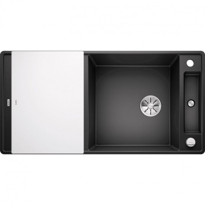 Кухонная мойка BLANCO AXIA III XL 6 S-F антрацит доска стекло  523526