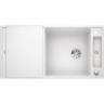 Кухонная мойка BLANCO AXIA III XL 6 S с доской из стекла белый  523514