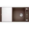 Кухонная мойка BLANCO AXIA III XL 6 S с доской из стекла кофе  523519
