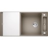 Кухонная мойка BLANCO AXIA III XL 6 S с доской из стекла серый беж  523517