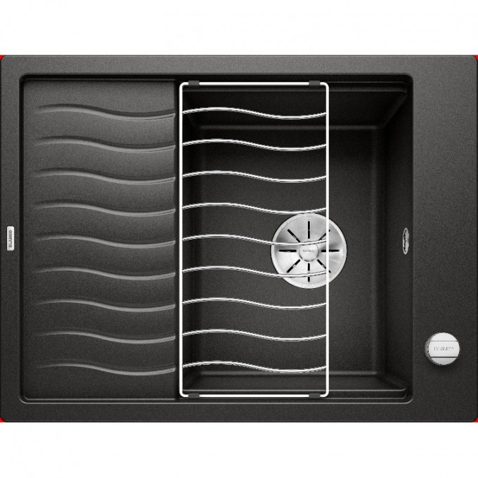 Кухонная мойка BLANCO ELON 45 S черный  525879