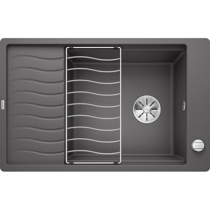 Кухонная мойка BLANCO ELON XL 6 S-F темная скала  524855