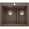 Кухонная мойка BLANCO PLEON 6 SPLIT кофе  521698