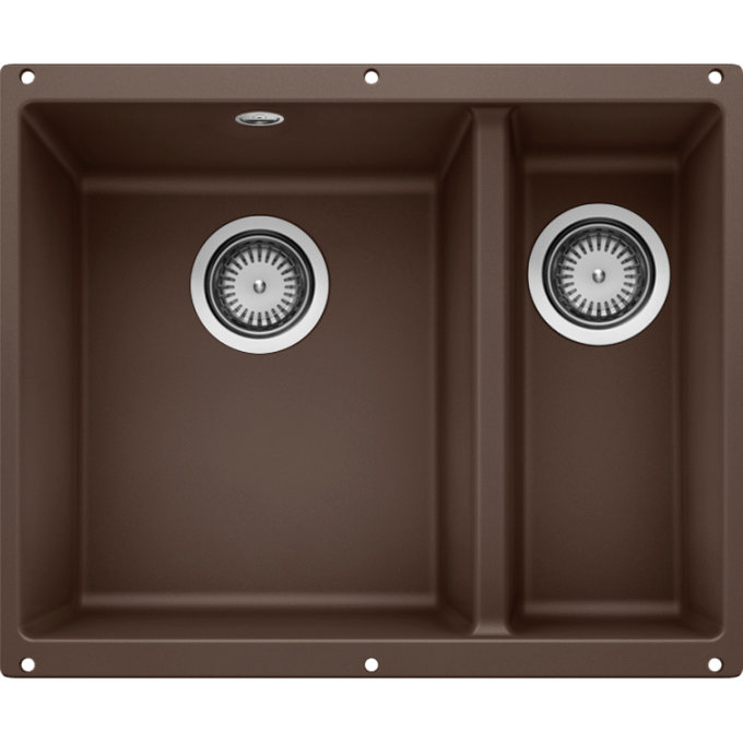 Кухонная мойка BLANCO ROTAN 340/160-U кофе 521351