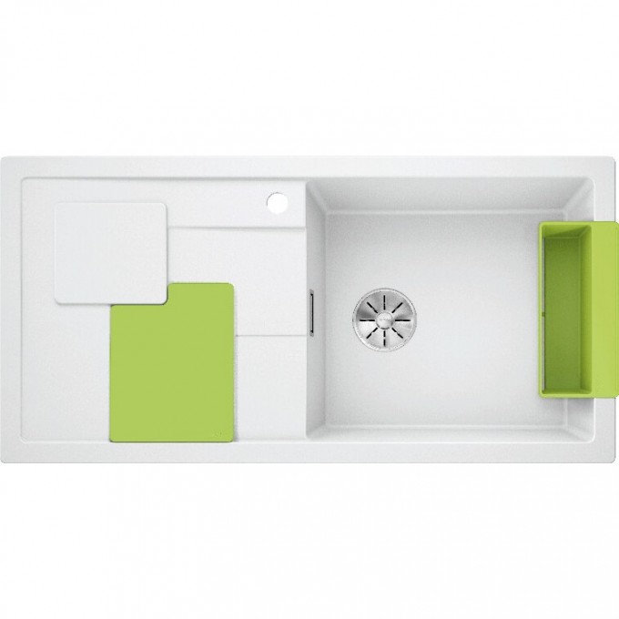 Кухонная мойка BLANCO SITY XL 6 S белый-киви  525063