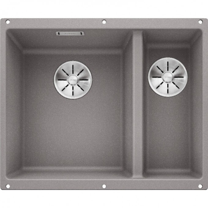 Кухонная мойка BLANCO SUBLINE 340/160-U (чаша слева) алюметаллик  523550