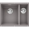 Кухонная мойка BLANCO SUBLINE 340/160-U (чаша слева) алюметаллик  523550