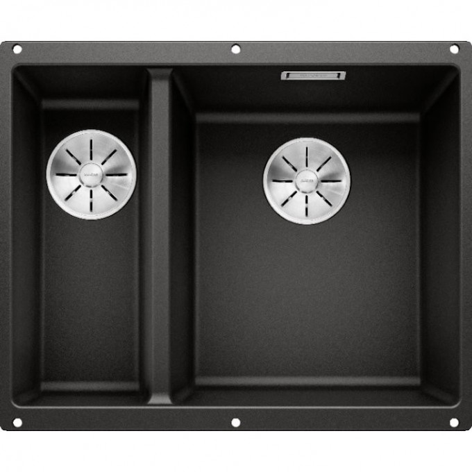 Кухонная мойка BLANCO SUBLINE 340/160-U (чаша справа) черный  525986