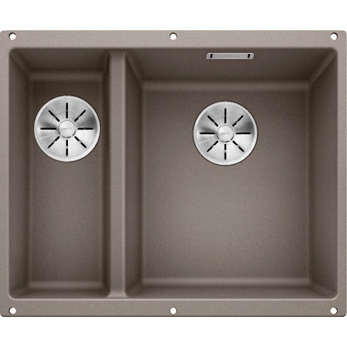 Кухонная мойка BLANCO SUBLINE 340/160-U (чаша справа) серый бежевый  523565