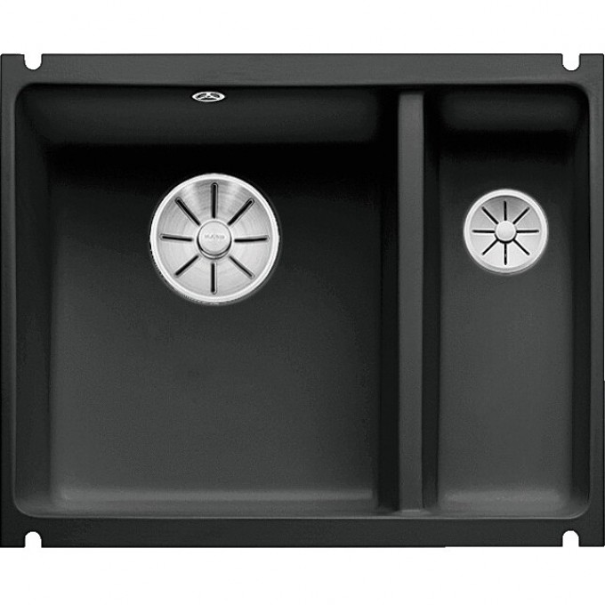 Кухонная мойка BLANCO SUBLINE 350/150-U CERAMIC черный  523747