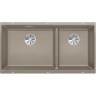 Кухонная мойка BLANCO SUBLINE 480/320-U серый бежевый  523591