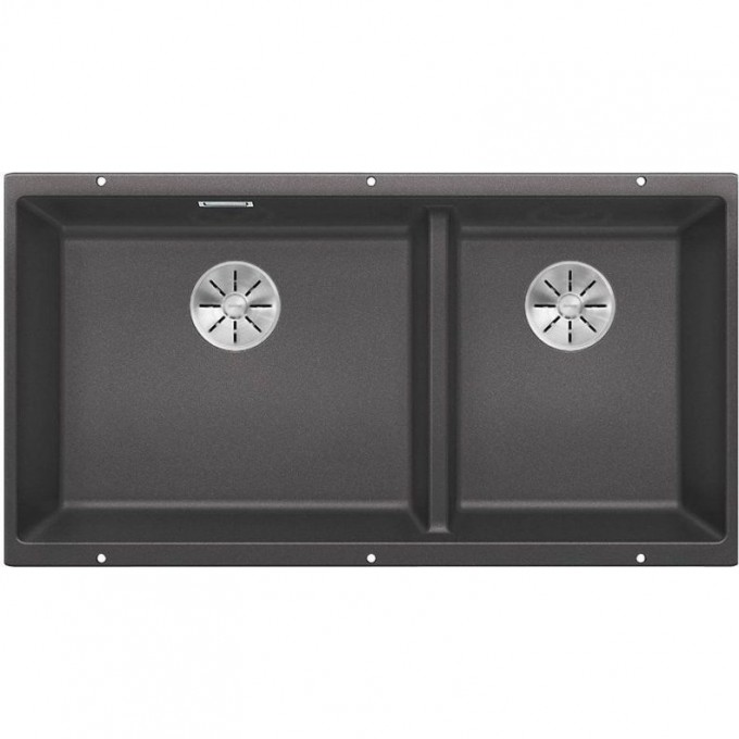 Кухонная мойка BLANCO SUBLINE 480/320-U темная скала  523585