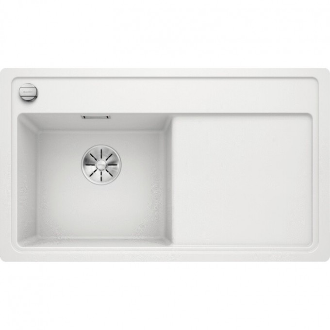 Кухонная мойка BLANCO ZENAR 45 S-F чаша слева белый  523822