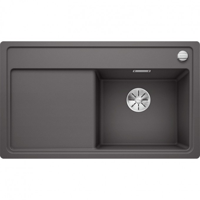Кухонная мойка BLANCO ZENAR 45 S-F чаша справа темная скала  523792