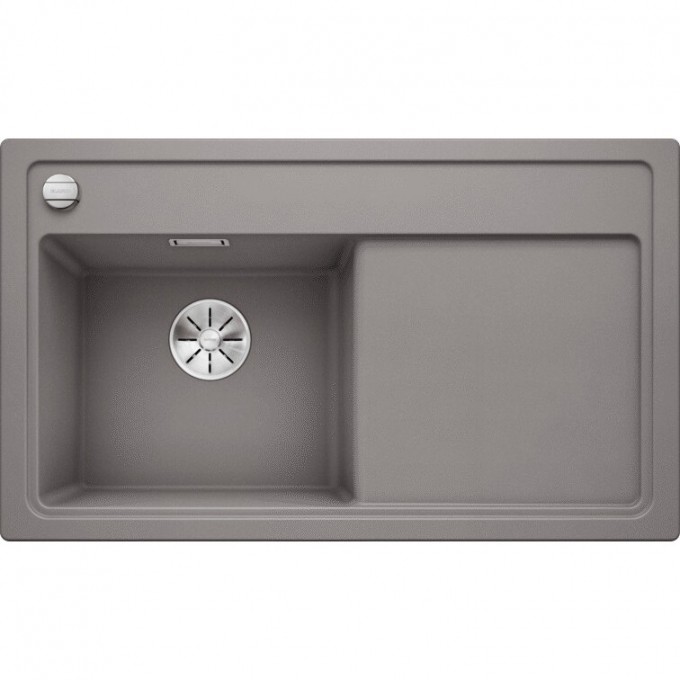 Кухонная мойка BLANCO ZENAR 45 S с доской из стекла чаша слева алюметаллик  523808