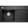 Кухонная мойка BLANCO ZENAR 45 S с доской из стекла чаша слева черный  526032
