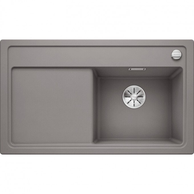 Кухонная мойка BLANCO ZENAR 45 S с доской из стекла чаша справа алюметаллик  523711