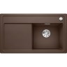 Кухонная мойка BLANCO ZENAR 45 S с доской из стекла чаша справа кофе  523725