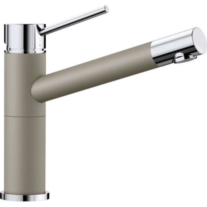 Смеситель BLANCO ALTA COMPACT SILGRANIT серый бежевый  517633
