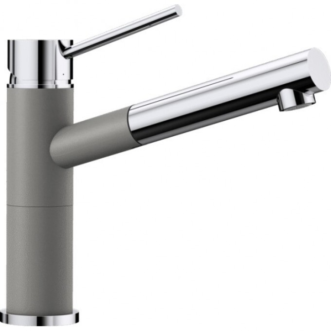 Смеситель BLANCO ALTA-S COMPACT SILGRANIT алюметаллик  515326