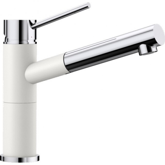 Смеситель BLANCO ALTA-S COMPACT SILGRANIT белый  515327