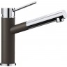 Смеситель BLANCO ALTA-S COMPACT SILGRANIT кофе  515334