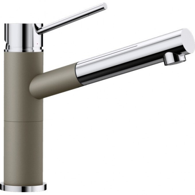 Смеситель BLANCO ALTA-S COMPACT SILGRANIT серый бежевый  517634