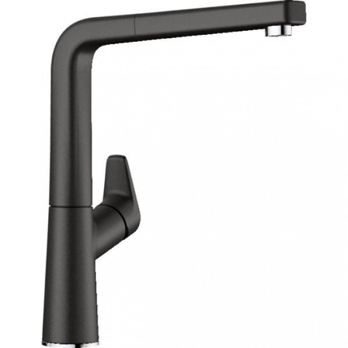 Смеситель BLANCO AVONA-S SILGRANIT черный  526170