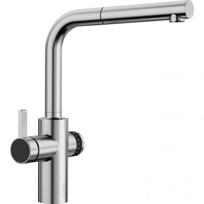 Смеситель BLANCO EVOL-S VOLUME хром ручка слева  525212