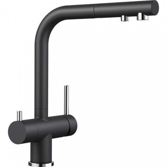 Смеситель BLANCO FONTAS II SILGRANIT антрацит  525200