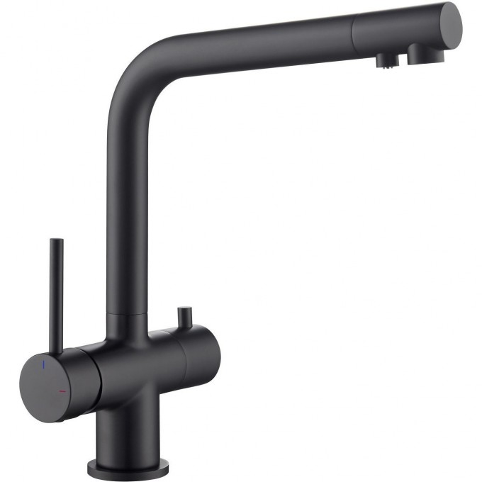 Смеситель BLANCO FONTAS II SILGRANIT с фильтром BWT-Барьер темная скала  525146P1