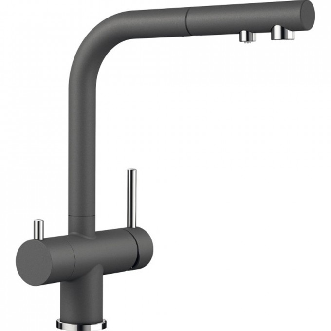 Смеситель BLANCO FONTAS II SILGRANIT темная скала  525146