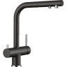 Смеситель BLANCO FONTAS-S II SILGRANIT черный  526158