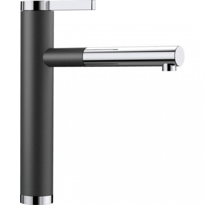 Смеситель BLANCO LINEE-S SILGRANIT антрацит  518438
