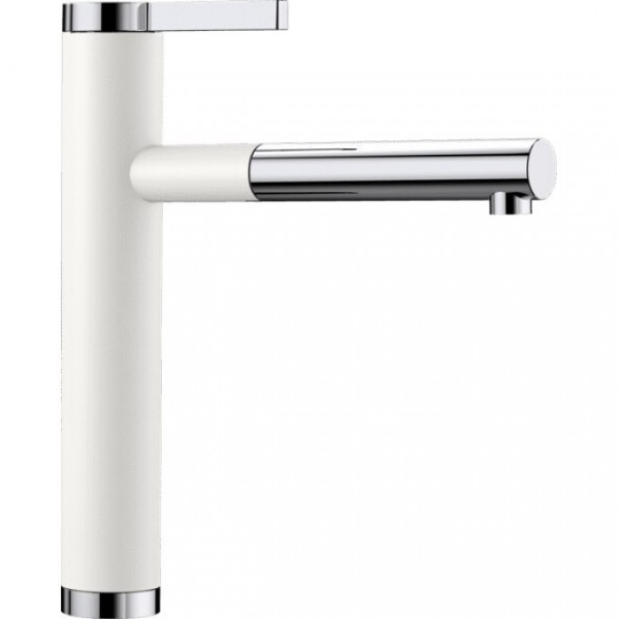 Смеситель BLANCO LINEE-S SILGRANIT белый  518441