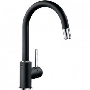 Смеситель BLANCO MIDA черный матовый