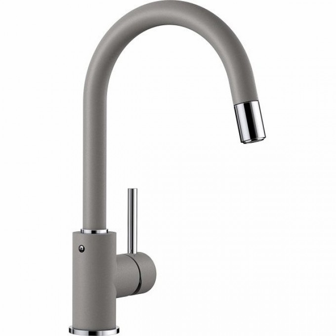 Смеситель BLANCO MIDA-S SILGRANIT алюметаллик  521456