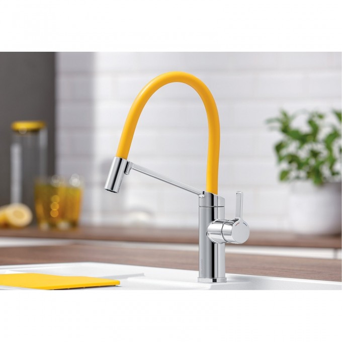 Смеситель BLANCO VIU-S с выдвижной лейкой  524813