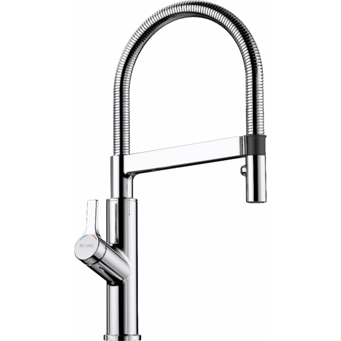 Смеситель сенсорный BLANCO SOLENTA-S SENSO хром ручка слева  523126