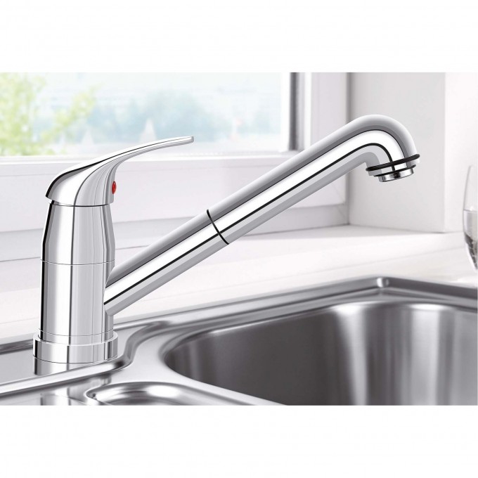 Смеситель складной BLANCO DARAS-S-F с выдвижной лейкой  521752