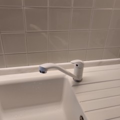 Смеситель BLANCO DARAS SILGRANIT белый 